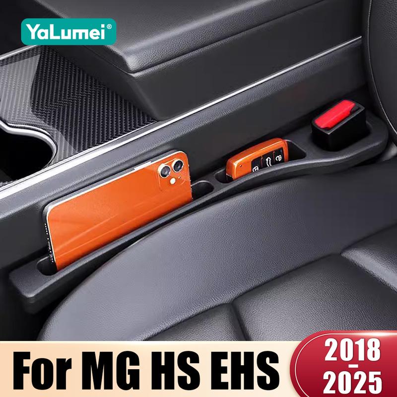 Для MG HS EHS PHEV 2018 2019 2020 2021 2022 2023 2024 2025 Универсальная автомобильная полоска-стопор для заполнения зазоров сидений, предотвращающая протечки, слот для хранения в зазоре сиденья