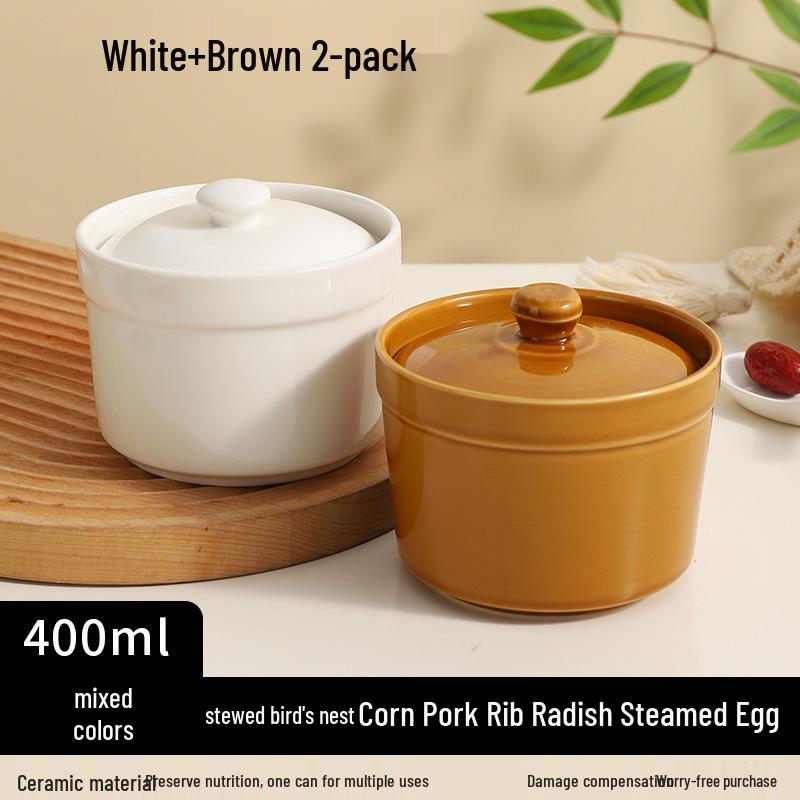 Керамическая пароварка для яиц: Керамическая миска на одну порцию для заварного крема и супа