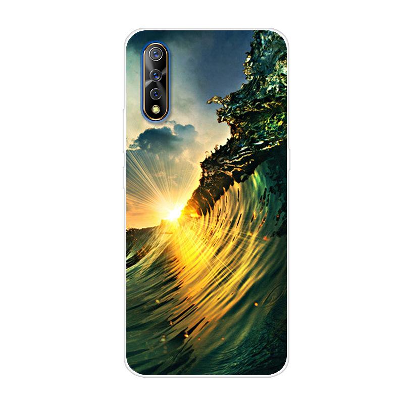For Vivo V17 Neo Case Phone Cover Soft Silicone Printing Back Case Coque for Vivo V17 Neo Pro V17Neo Shockproof Cover V 17 Neo
