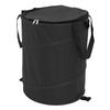 Camping Trash Can with Zippered Lid 24 Gallons Large Capacity Foldable Portable Garden Garbage