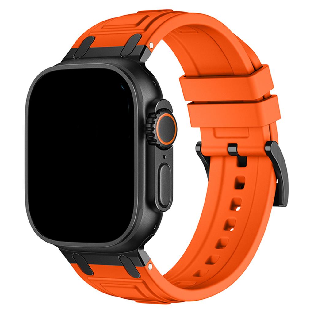 Silicone strap for Apple Watch Band Ultra 3 2 1 49mm 46mm 44mm 40mm 45mm 41mm 38mm 42mm for iwatch 11 10 9 8 7 6 5 4 3 2 1 SE3