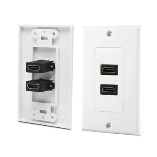 DOONJIEY Двойной порт Clarity 1080P HDMI-совместимый Полный Высокий Настенная Панель Лицевая Панель Разъем