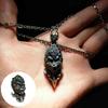 Изысканное геометрическое черное ожерелье Миф о Вуконге, винтажный хип-хоп дизайн для коллекционеров