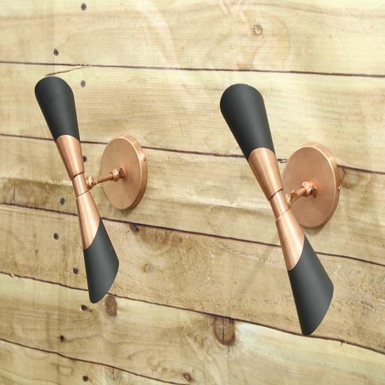 Итальянские Бра Настенный Светильник Пара Стильной Модели Латунный Черный Настенный Светильник для Дома, Офисного Декора