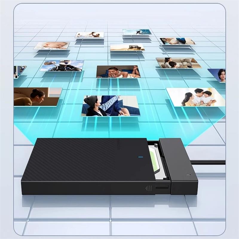 Lenovo K01 Корпус для HDD 2.5 SATA к USB 3.0 Адаптер Внешний корпус для жесткого диска Ридер для SSD диска HDD Бокс Корпус HD 2.5 Корпус для HDD