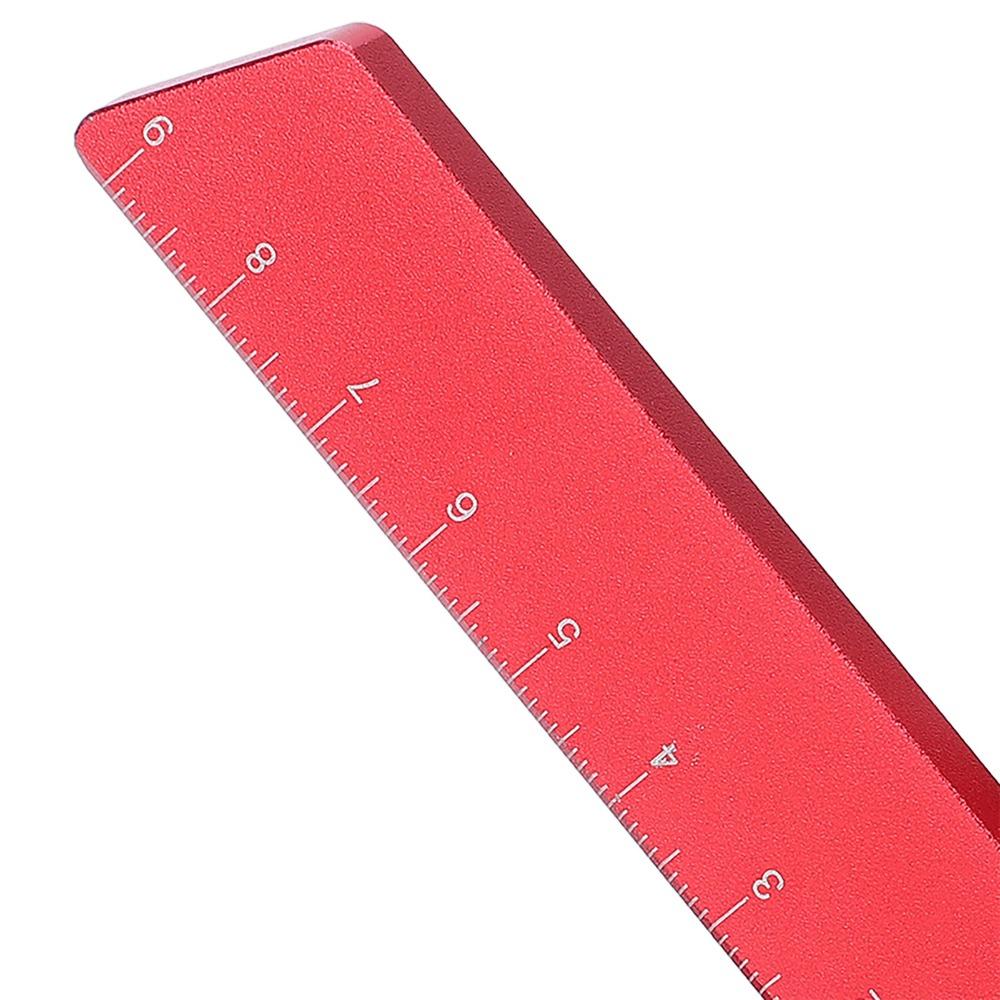 Aluminum Alloy Center Finder Scriber 45/90 Degree Woodworking Center Scribe For Carpenter