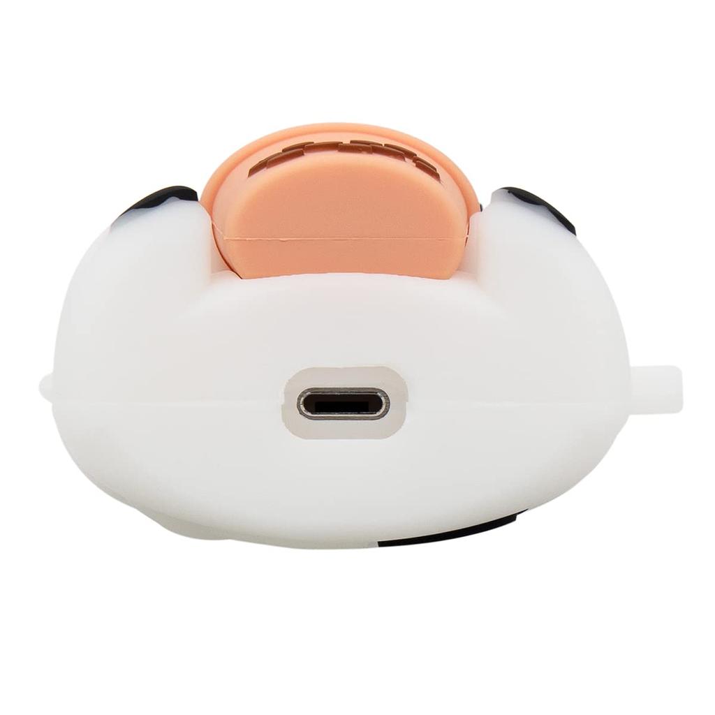 Милый коровий забавный 3D мультяшный чехол для Airpods 1-го поколения 2-го поколения противоударный чехол для зарядки для Airpods Pro Pro2 с карабином