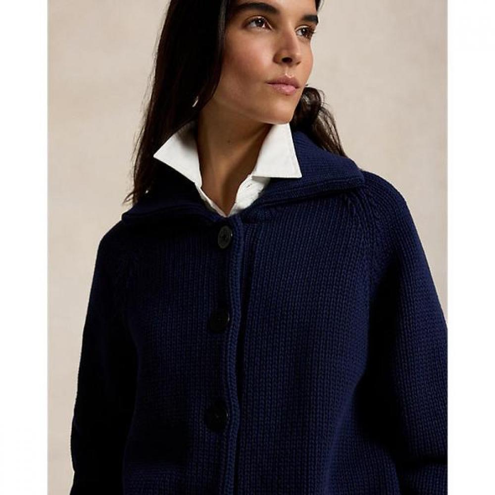 Polo Ralph Lauren Женский кардиган на пуговицах из смесовой хлопковой ткани Wmposwendw20571410