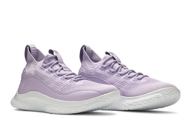 Мужские кроссовки Under Armour Curry Flow 8 Международный женский день Лавандовый/Белый