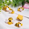 Phone Shell DIY Accessories Children Toys Artificial Bees Mini Bee Slime Pendants Simulated Animals