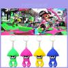 Splatoon 3 Брелок-игрушка Кальмар Высококачественный ПВХ Подвеска на сумку для детей Рождественские подарки