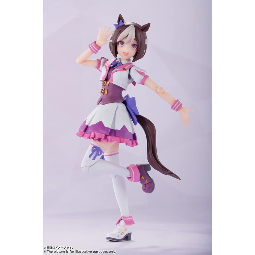 НАРОДЫ ТАМАШИИ SH. Figuarts Ума Мусуме Special Week 130 мм ПВХ АБС Окрашенная Фигурка Действия