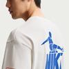 Nike Как M Nsw Lse Celeb Fb 2 С принтом Круглый вырез Пуловер Вязаный Короткий рукав Футболка Мужские Топы IR5775-133