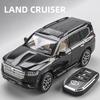 1:24 Toyota LAND CRUISER PRADO Управление ключом Сплав Модель автомобиля Звук и свет Оттянуть Назад Детская игрушка Коллекционные предметы Подарок на день рождения
