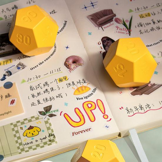 Перезаряжаемый мини-таймер Time Ball, простой в использовании с двойным режимом будильника, таймер Pomodoro, принадлежности для приготовления пищи