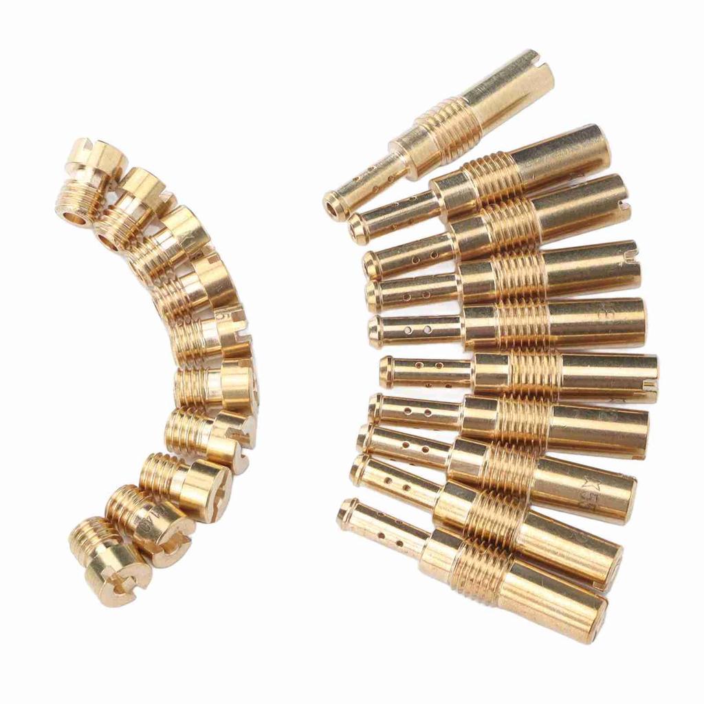 Набор главных жиклеров карбюратора 20 шт., Металлические главные и пилотные жиклеры PWK OKO