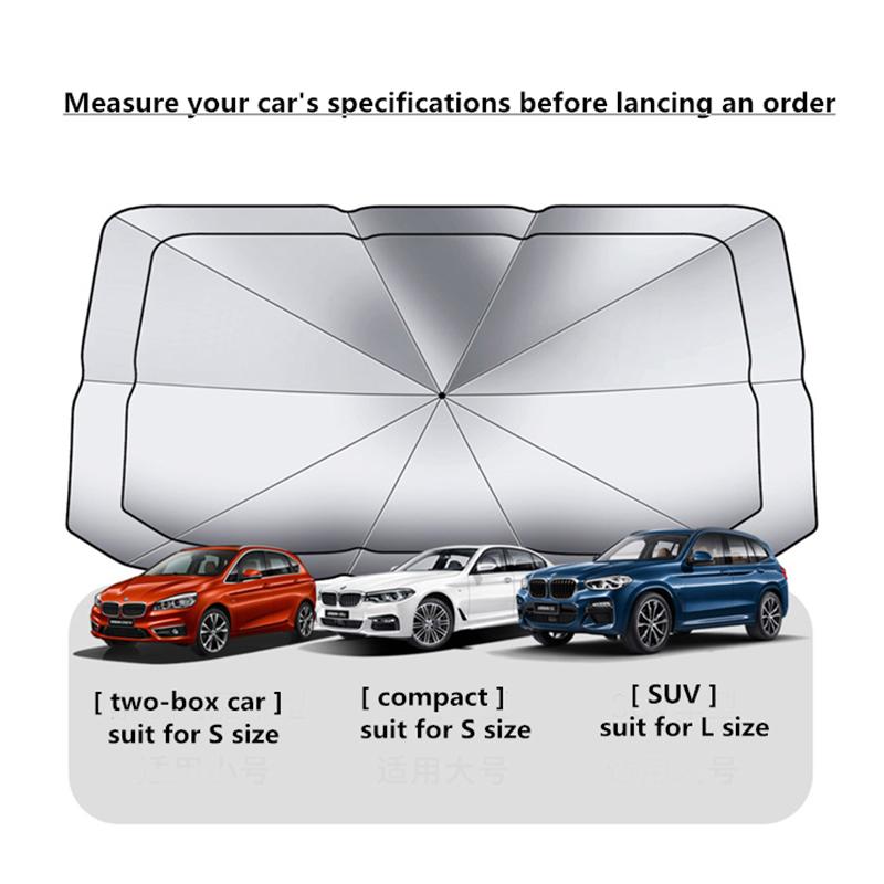 WMTY7 Suitable for Skoda Kamiq Kodiaq Roomster VIRS car front windshield sunshade anti-UV parasol car interior accessories