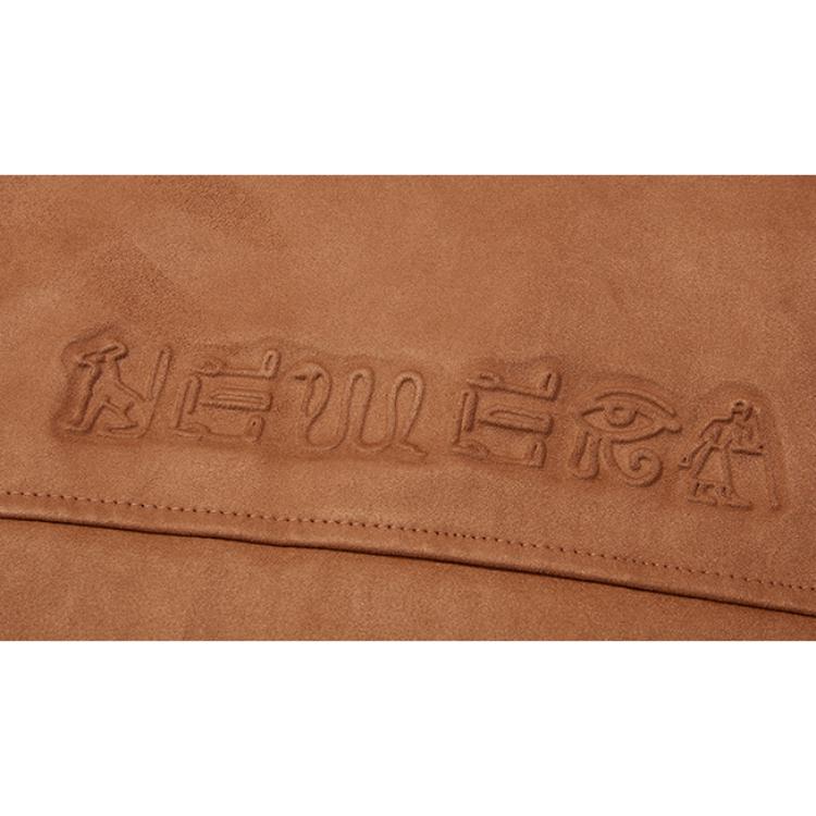 New Era Осень/Зима 23 Серия «Древняя цивилизация: Переосмысление» Винтажная Свободная Потертая Повседневная Рубашка с Длинным Рукавом Меланж Унисекс рубашки Хаки 14112245