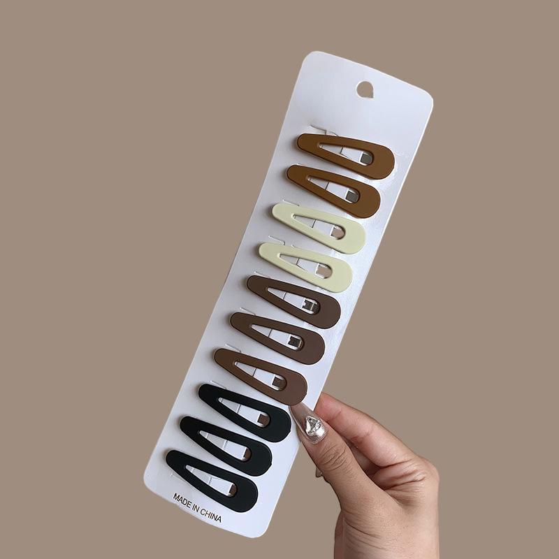 Заколка для волос с молоком и кофе, боковая заколка для челки, сломанная заколка для волос, простая качественная заколка BB, женская заколка на затылке, боковая заколка, чародейка