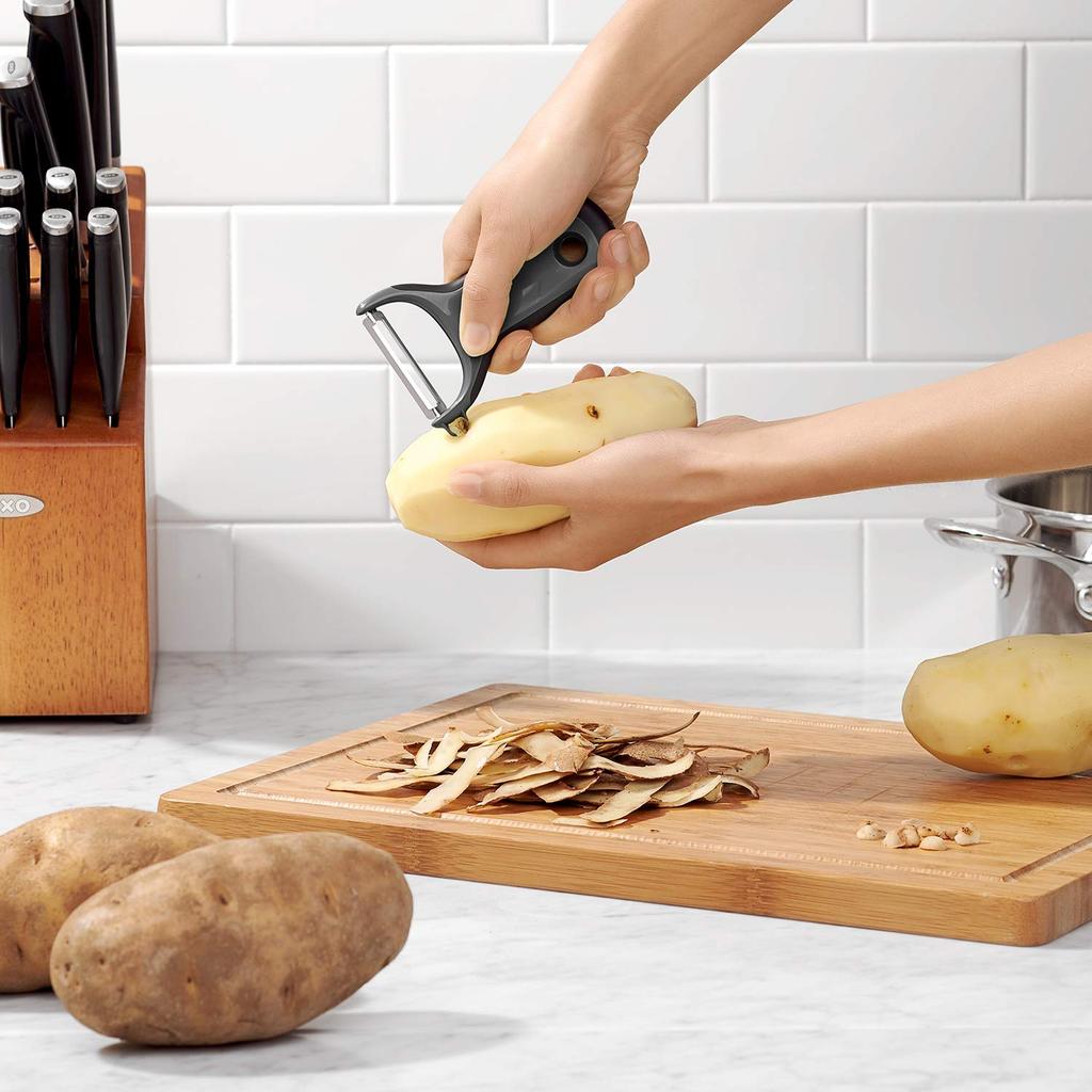 Овощечистка OXO Peeler Mini из нержавеющей стали, удобная для удержания, Y-образная