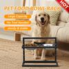 Регулируемые высокие миски для собак с мисками для медленного кормления, приподнятые миски для собак для крупных собак, регулируемая высота