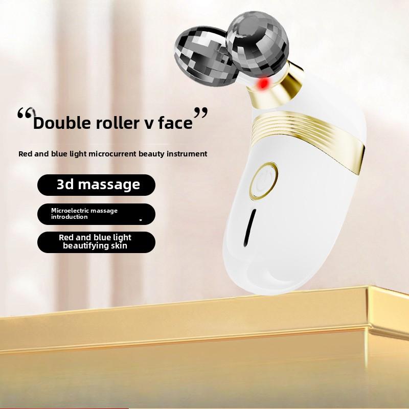 Электрический микротоковой косметический прибор Lift V Face Massager бытовой подбородочный ручной женский роликовый инструмент для массажа Введение