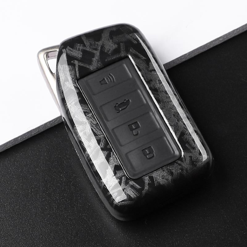 Чехол-крышка из ABS-углеволокна для автомобильного ключа Lexus Nx Is Rx Es Gx Lx Ls Ux Gs 200 260 300 350 Nx200 Nx300 Rx350 Es300 Бесключевой