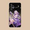 HSR Castorice Матовый ТПУ Чехол для Мобильного Телефона для Samsung Galaxy M55 54 42 35 34 33 32 23 22 15 14 13 12 F55 5G Цветной Чехол