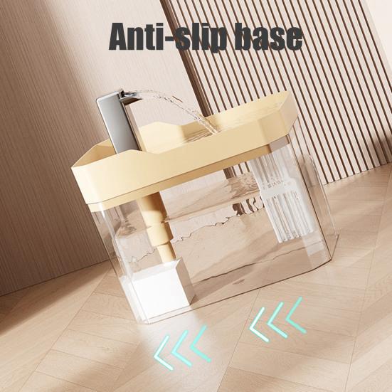 1,5 л прозрачный фонтанчик для домашних животных автоматический диспенсер для питья кошек с 3 фильтрующими губками электрическая миска для домашних кошек и собак