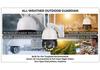 30x Zoom 8MP Outdoor Surveillance Camera with 360° Coverage and Mobile Remote Monitoring