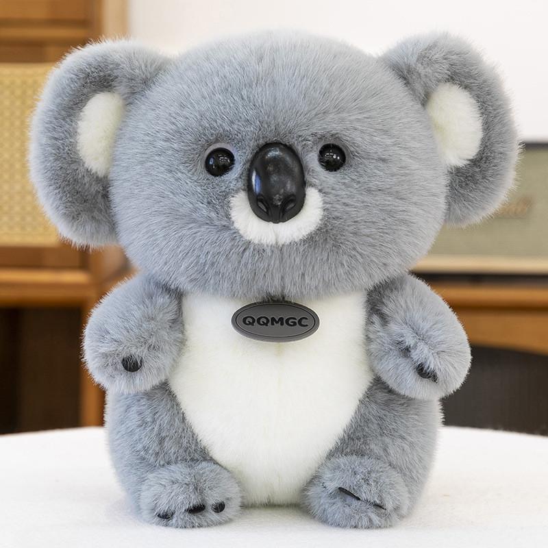 Cute Cartoon Gray Koala Plush Doll Children Toy For Kids Toy Gift And Zoo Souvenir