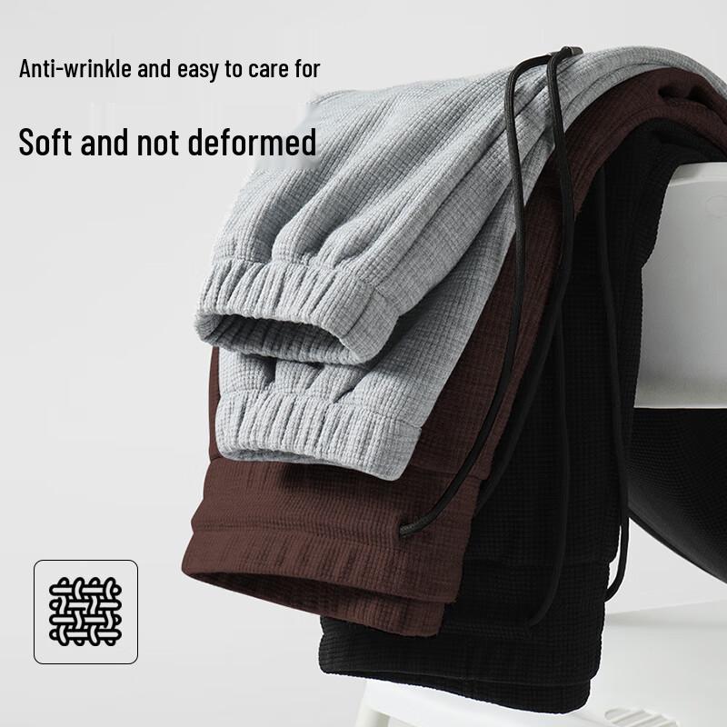 Мужские джоггеры Baleno в американском ретро-стиле, вафельной вязки