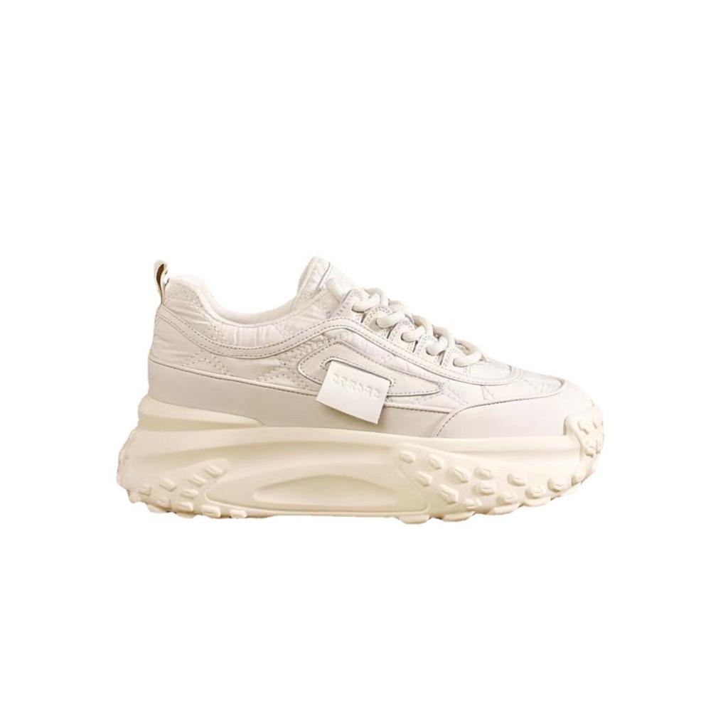 Spring Women's Shoes Fashion Casual Daddy Shoes Lace-up Comfortable Platform Shoes Thick Sole Same Style Fashionable Ladies Shoes