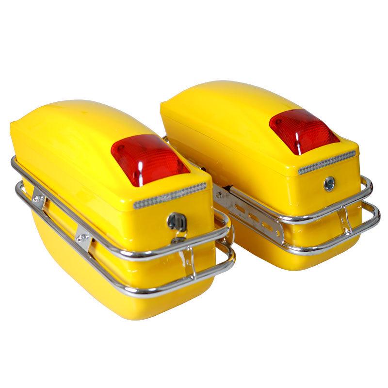 Боковой кофр для мотоцикла K6 с фарами — 2 или 3 кофра, модифицированный багажник и задний кофр из ABS