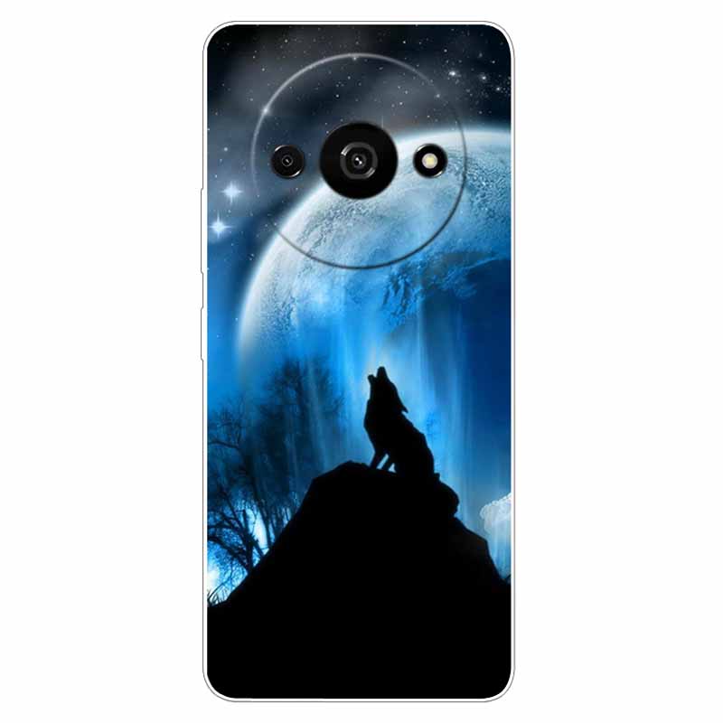 For Xiaomi Poco C61 Case Soft Cool Space TPU Silicone Protective Back Covers for Xiaomi Poco C61 PocoC61 Cases C 61 Landscape