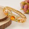 Enamel Women's Hand Bracelet Chinese Vintage Ethnic Bangles Beijing Cloisonne Bracelet  Accessories