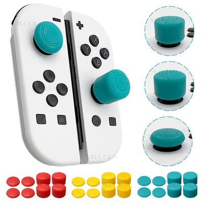 Силиконовые накладки на джойстики для Switch JoyCon, колпачки для больших пальцев для Switch Oled Lite, более высокие колпачки для джойстиков, отлично подходят для больших рук