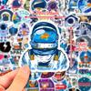 50 Space Planet Astronaut Stickers Nasa Fantasy Space Astronaut Stickers, Space Station