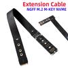 Удлинительный кабель M.2 NVME NGFF M-Key SSD Карта расширения NGFF M-Key PCIe4.0 SSD Удлинитель M.2 SSD PCI-Express 4.0 X4 M Key