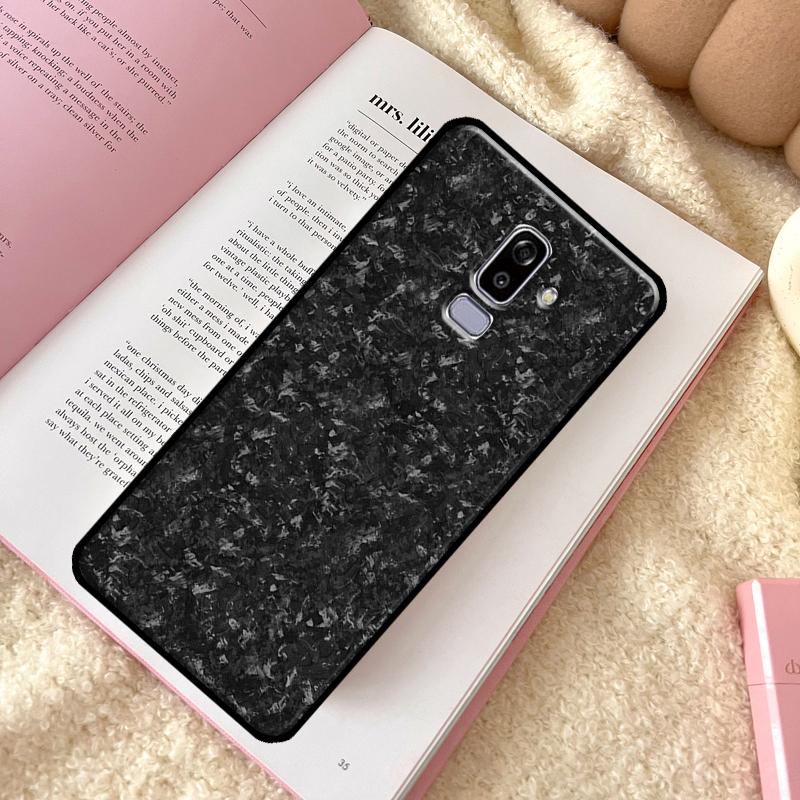 Чехол из кованого карбона для Samsung J3 J5 J7 J1 A3 A5 2016 2017 J4 J6 Plus A6 A8 A7 A9 J8 2018 чехол