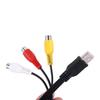 HDTV Телевизор Штекер на Штекер USB Штекер AV Шнур Видео Кабели Видео Адаптер Преобразователь Кабель