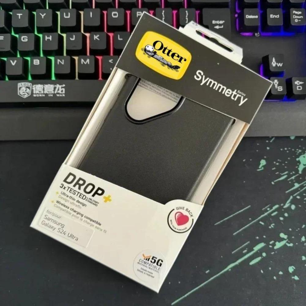 Чехол Defender Armor Серия Symmetry с клипсой для ремня Ott-Box для Samsung Galaxy S26 Ultra S25 Plus S24 S23 Plus Ударопрочный Нескользящий Чехол с Упаковкой