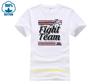 Горячая унисекс футболка с веселым повседневным принтом Yokkao Fight Team 20 Белая