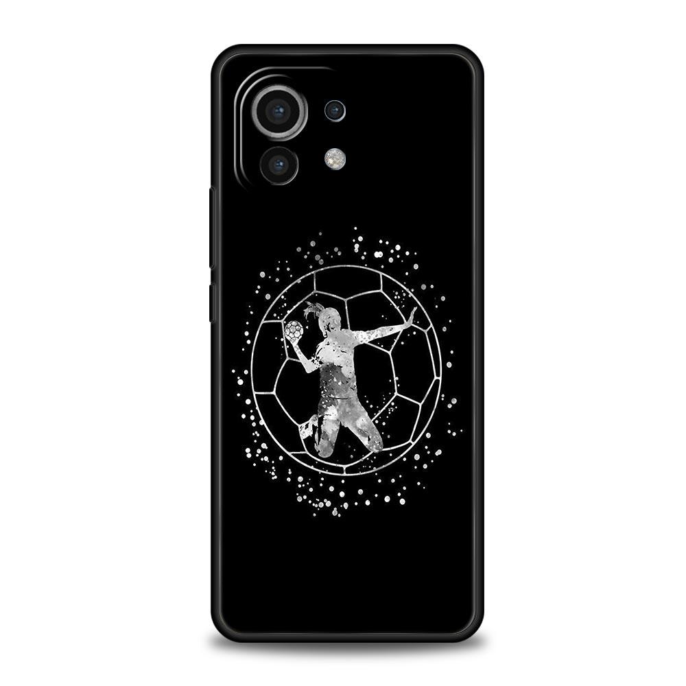 Чехол для телефона для Xiaomi Mi 15 14 13 12 11 Lite 14T 13T 12T 11T Pro Poco X6 X5 M3 X3 Pro F5 F4 Чехол Гандбол Спорт