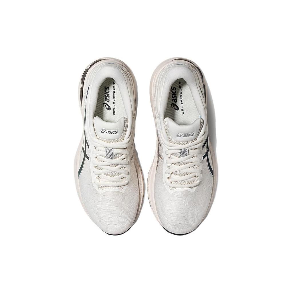 Asics Gel-Pursue 7 Comfortable Versatile Fabric Shock Absorption Durable Low-Top Casual Running Shoes Women Sneaker White Blue 1012B102-103