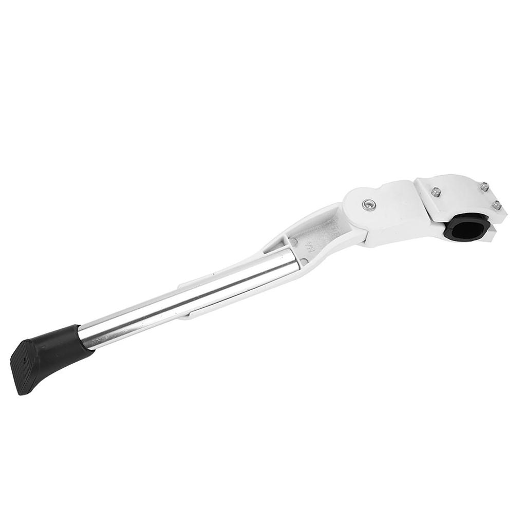 Подножка для велосипеда из белого алюминиевого сплава подходит для 20" 24" 26" (белый)