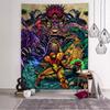 Аниме-гобелен в стиле Metroid, подвесной, Таро, Хиппи, настенные ковры, Декор для общежития, дома