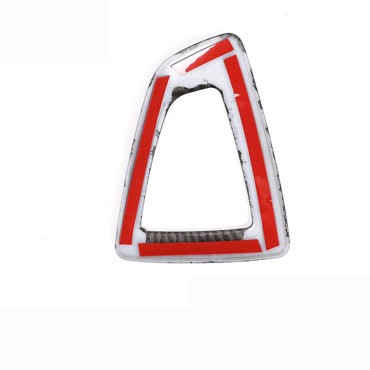 ABS стиль из углеродного волокна для BMW F20 F21 F22 F23 F30 F34 F35 F32 F33 F36, накладка на рамку переключения передач автомобиля