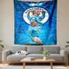 Erling Haaland Man City Manchester is Blue Football Fans Bohemian Tapestry for Fans Home Decor