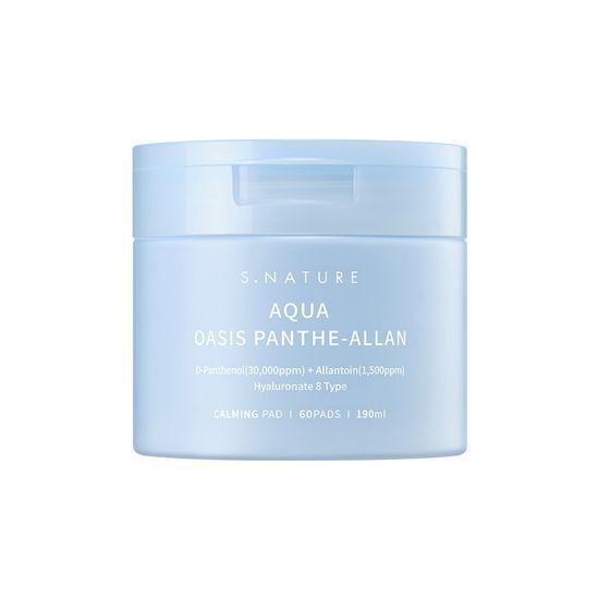 S.NATURE Aqua Oasis Panthealan Успокаивающие пэды 60 штук